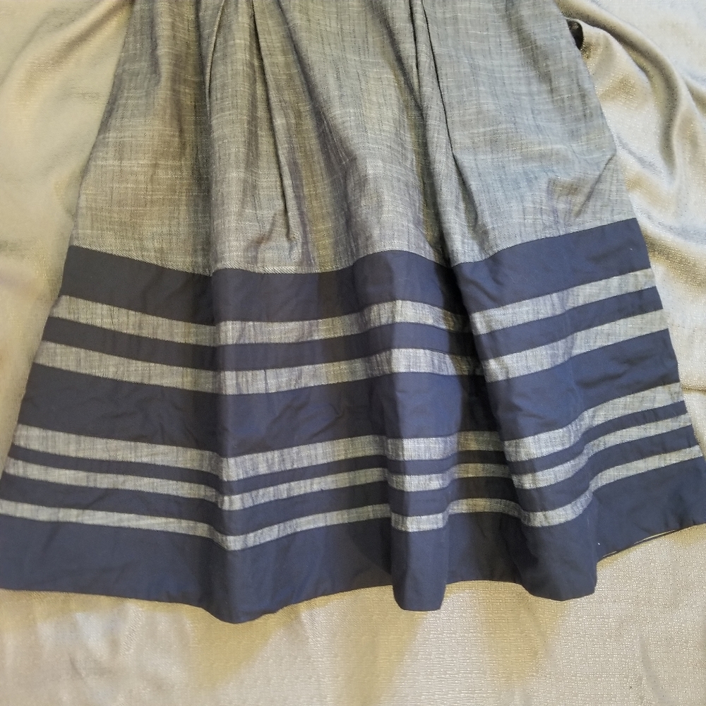 Eshakti chambray dress sz 4 - Picture 6 of 12